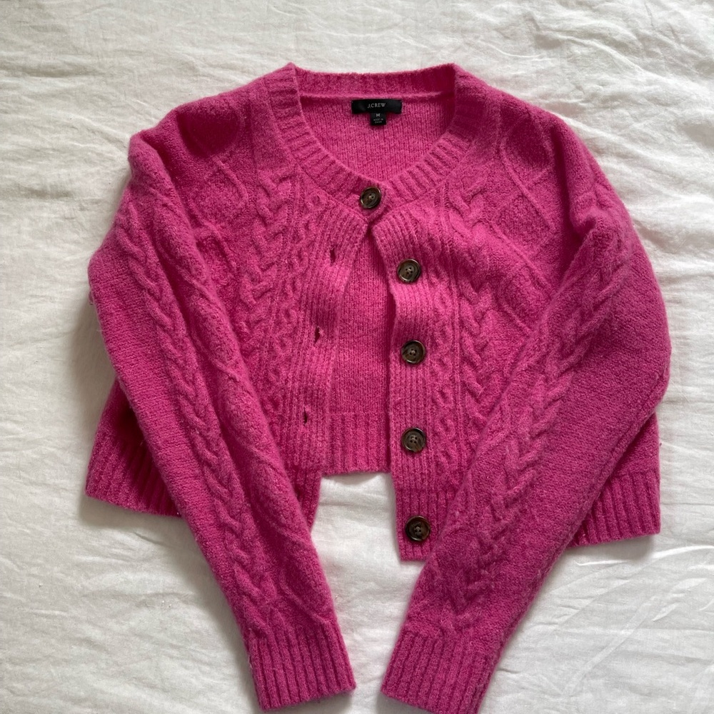 J.Crew Cropped Cashmere Sweater